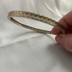 Gold plated bracelet